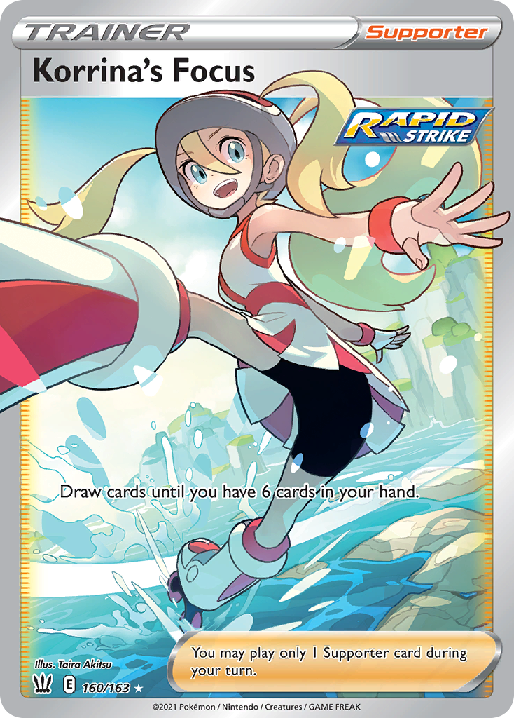 Battle Styles Korrina's Focus #160/163